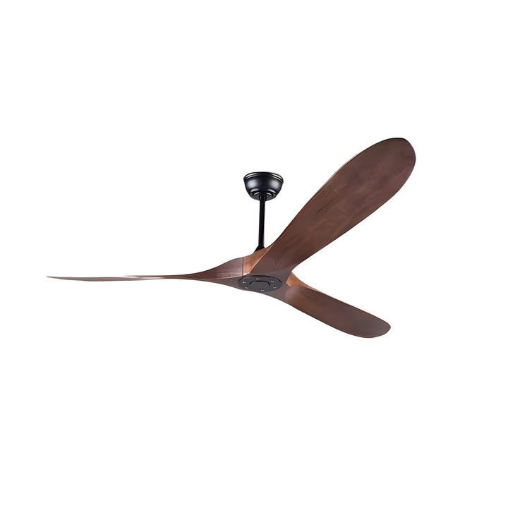 Solid Wood Ceiling Fan with Remote Control Included – 107 cm / 132 cm / 152 cm – Quiet DC Moto