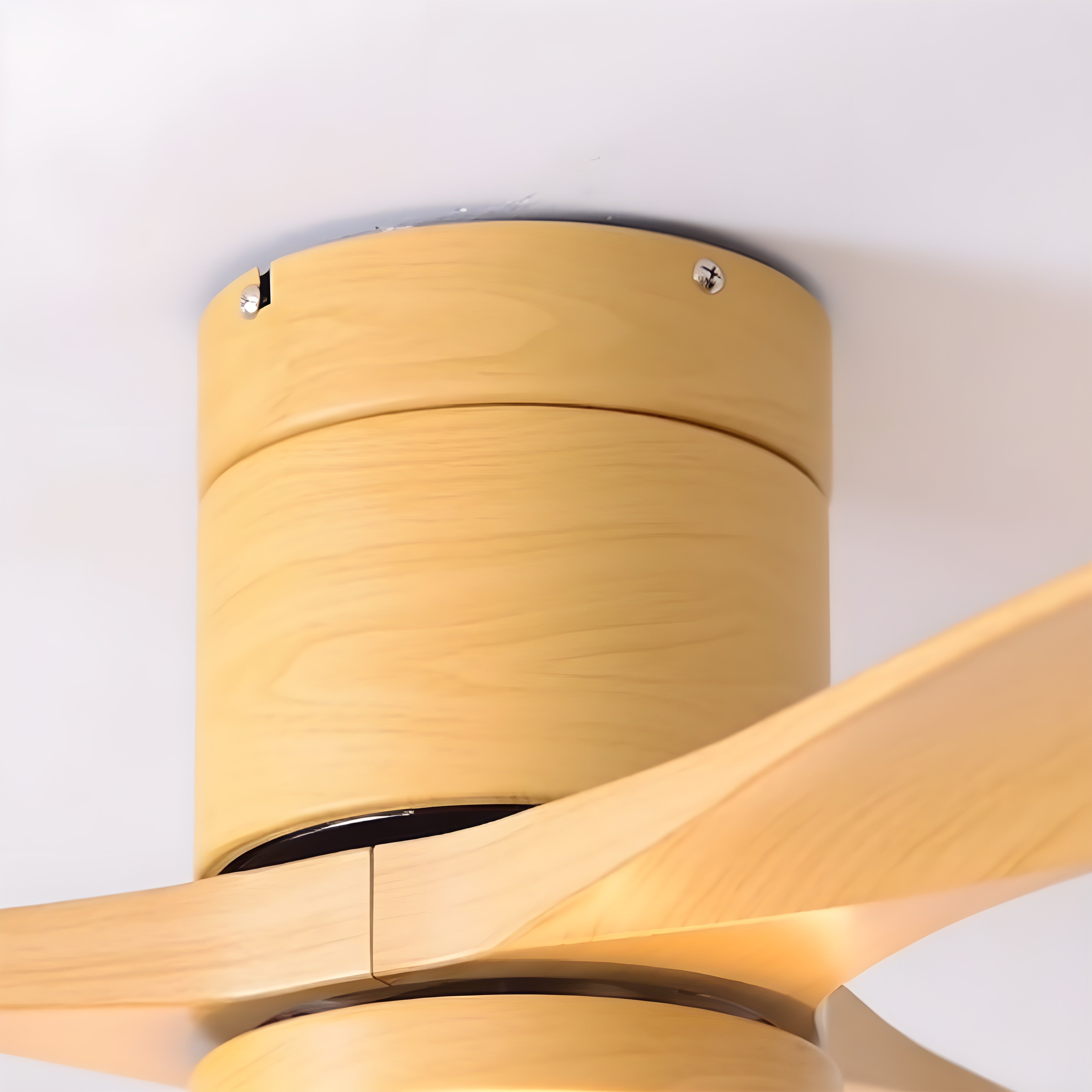 Ceiling Fan with LED Light, Remote Control, DC Motor, 38"/46"/56"