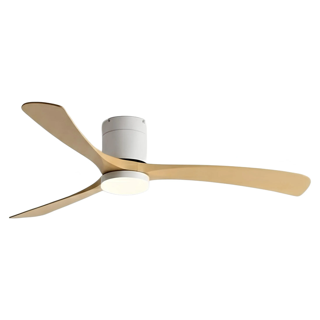 Ceiling Fan with LED Light, Remote Control, DC Motor, 38"/46"/56"