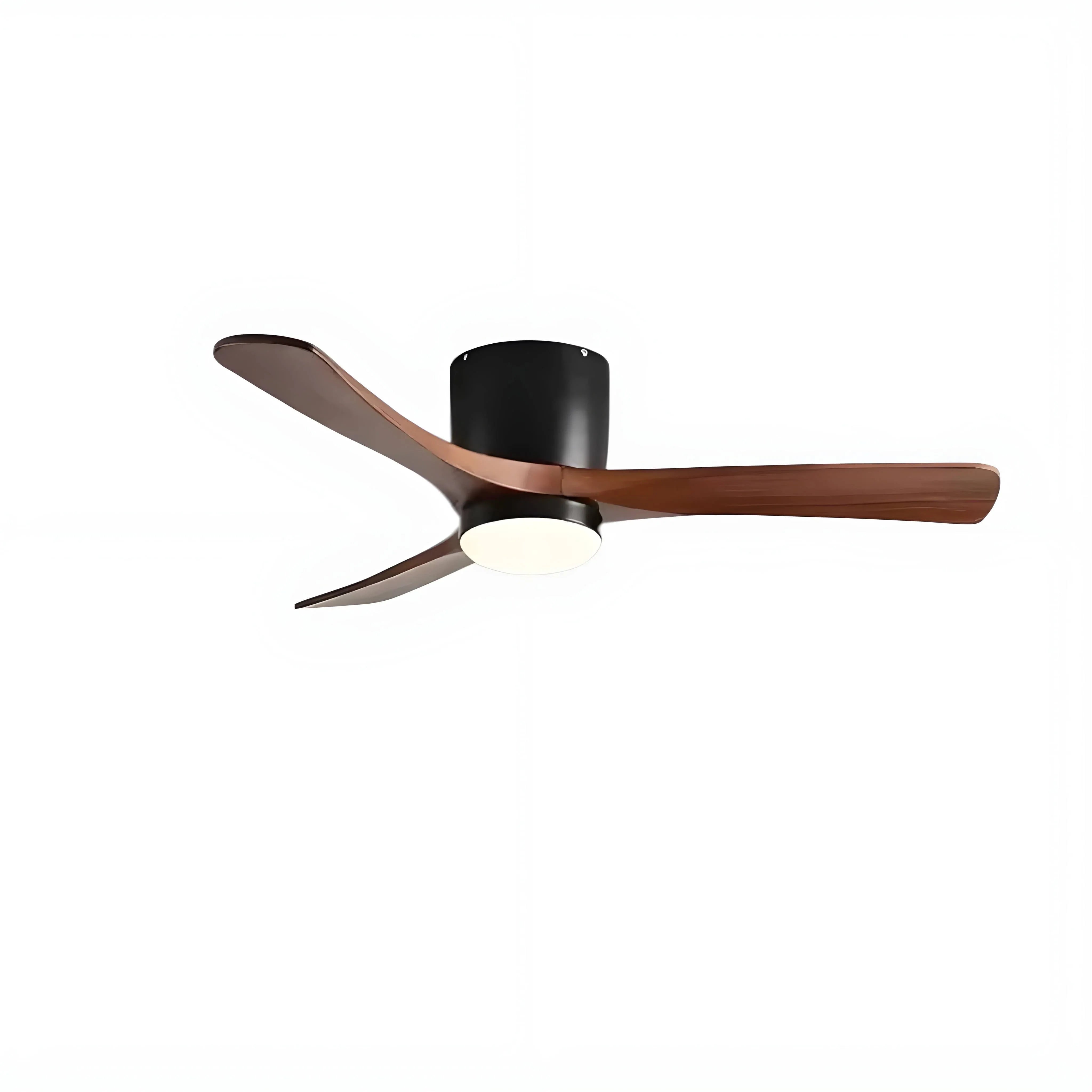 Wood Ceiling Fan with LED Light, 42"/52"