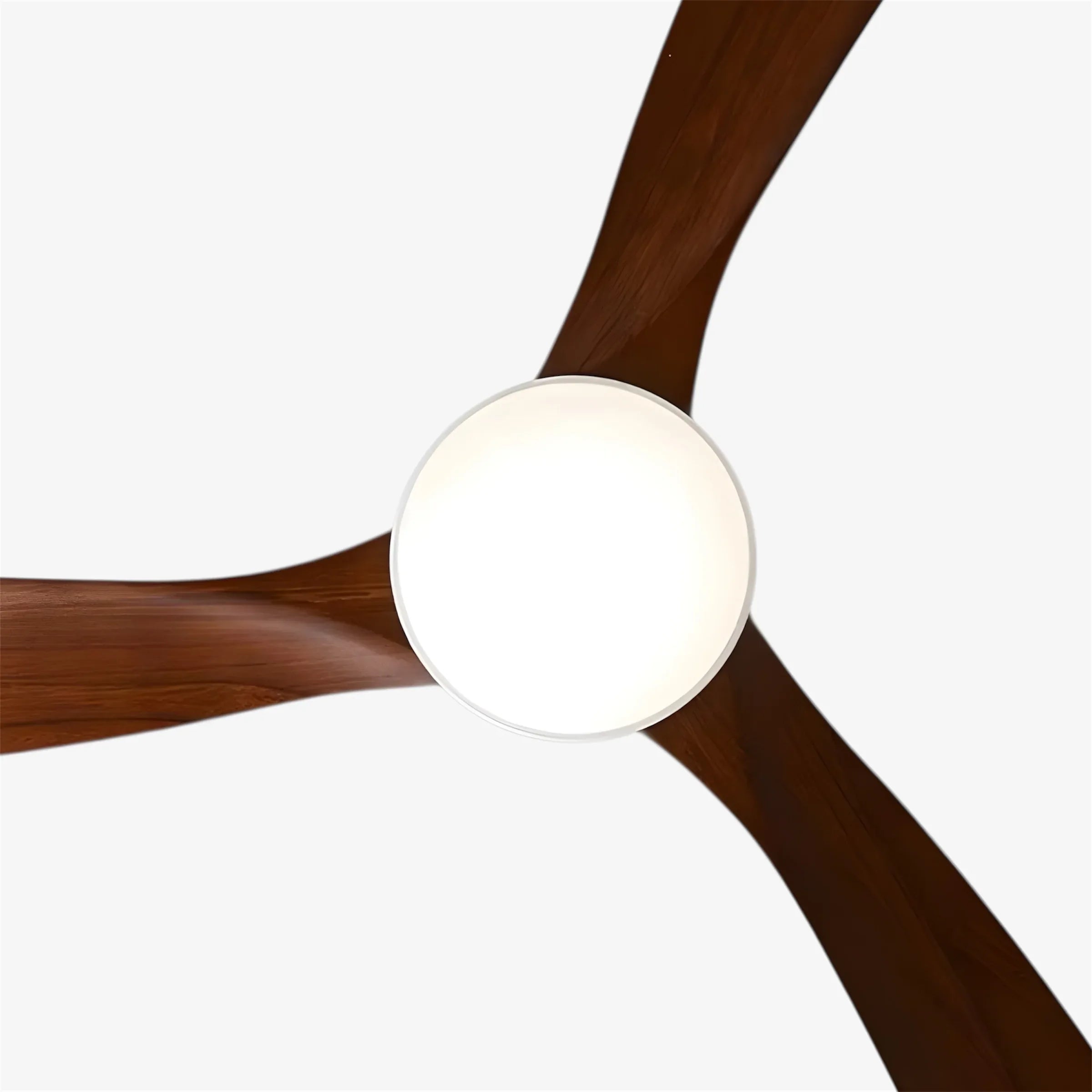 Wood Ceiling Fan with LED Light, 42"/52"
