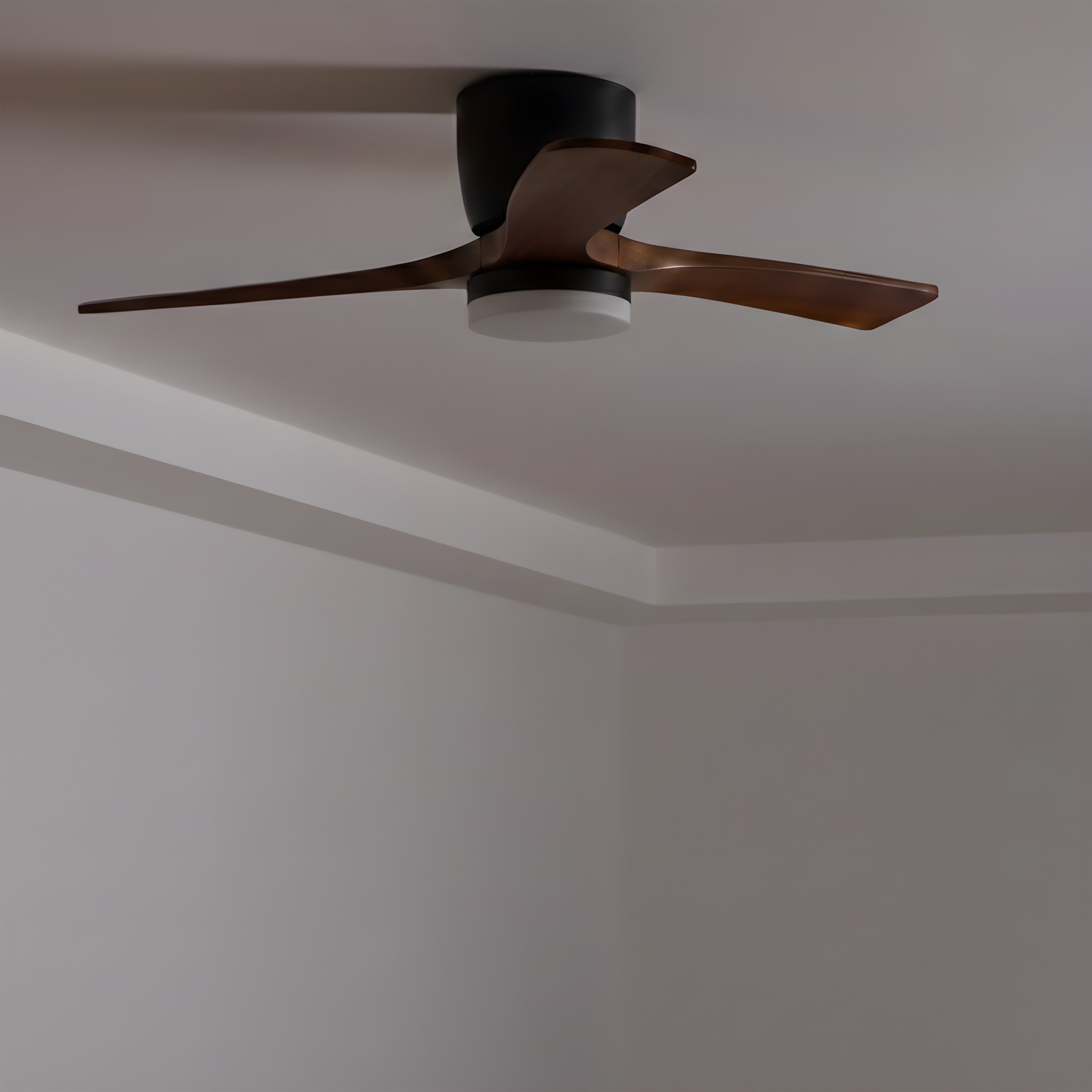 Wood Ceiling Fan with LED Light, 42"/52"