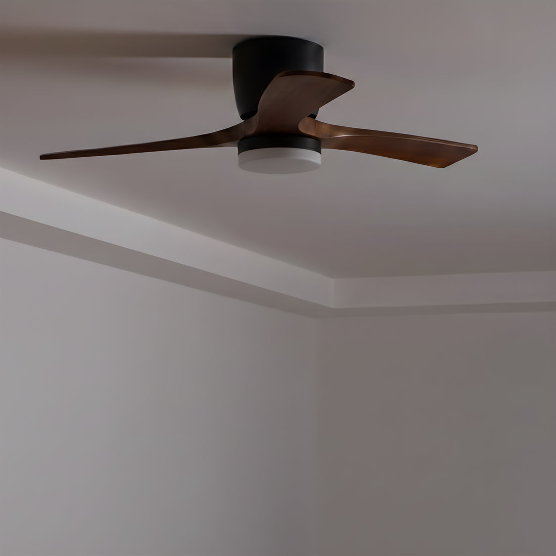 Wood Ceiling Fan with LED Light, 42"/52"