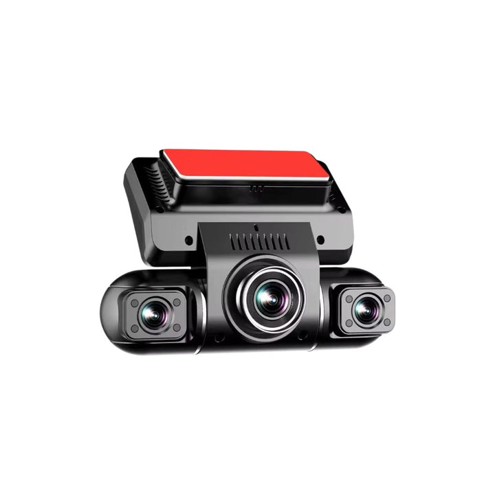 1080P 4-Channel Dash Cam with Front, Rear, Inside, and Side Cameras, FHD 360° Car DVR with Parking Mode, Supports up to 128GB