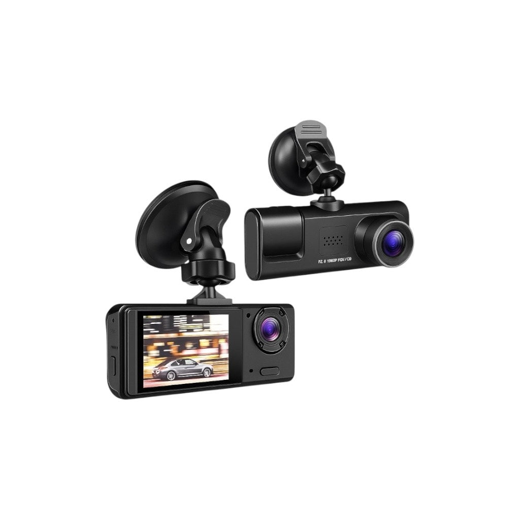 4K Dash Cam – Front & Rear Camera, Night Vision, Wide Angle, G-Sensor