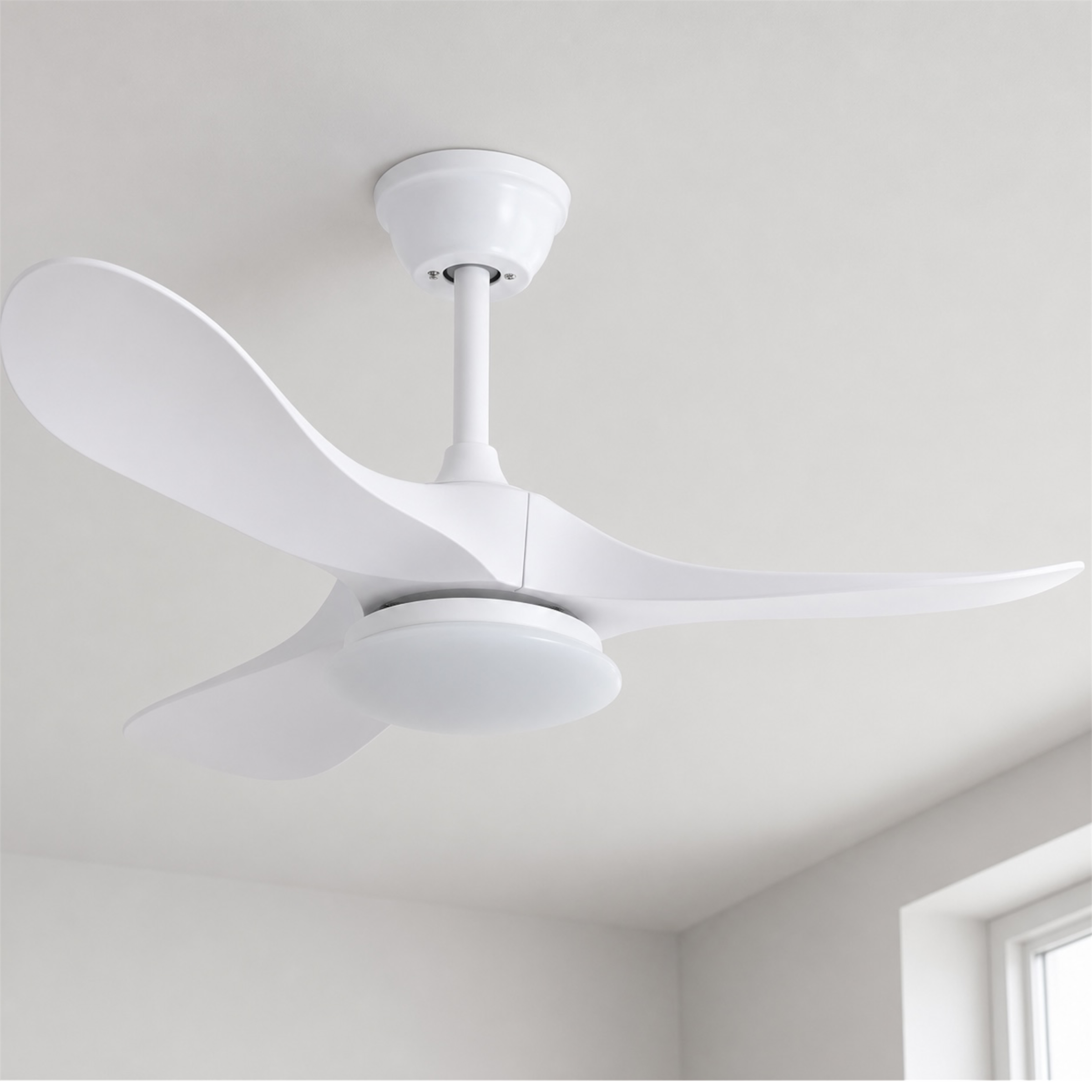 Maverick Ceiling Fan with Light, Remote Control, DC Motor, 36"/42"/52"/60"