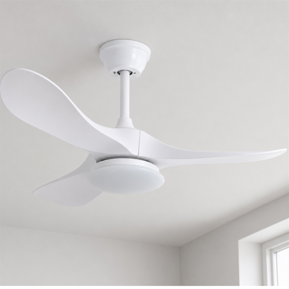 Maverick Ceiling Fan with Light, Remote Control, DC Motor, 36"/42"/52"/60"