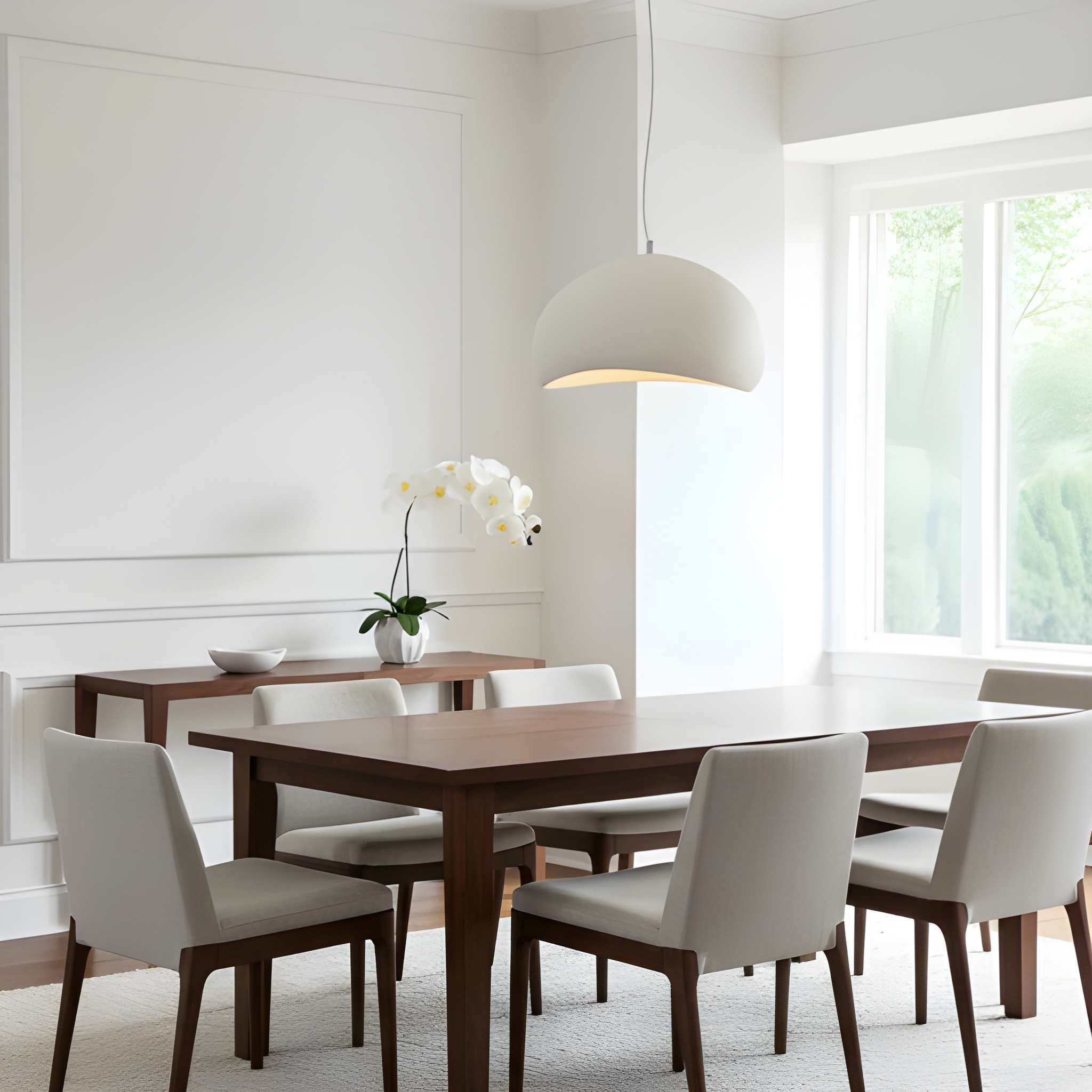Modern Cloud Sphere Pendant Light - Sculptural Nordic Ceiling Lighting Fixture