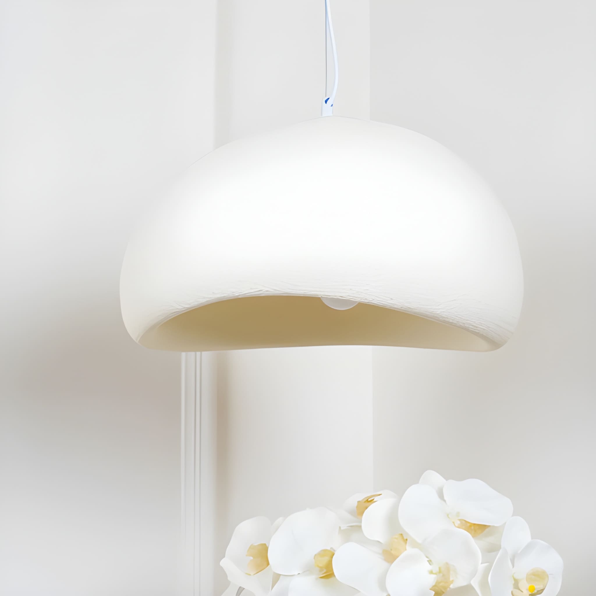 Modern Cloud Sphere Pendant Light - Sculptural Nordic Ceiling Lighting Fixture