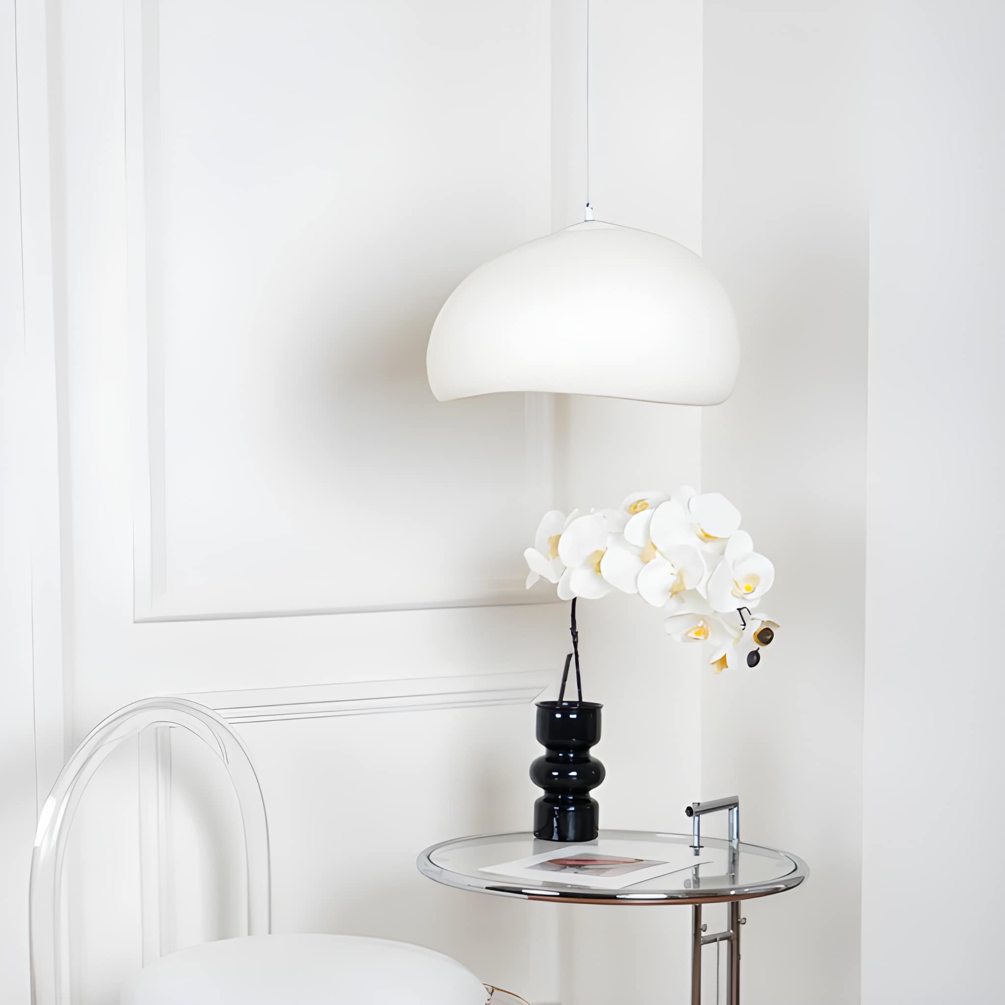 Modern Cloud Sphere Pendant Light - Sculptural Nordic Ceiling Lighting Fixture
