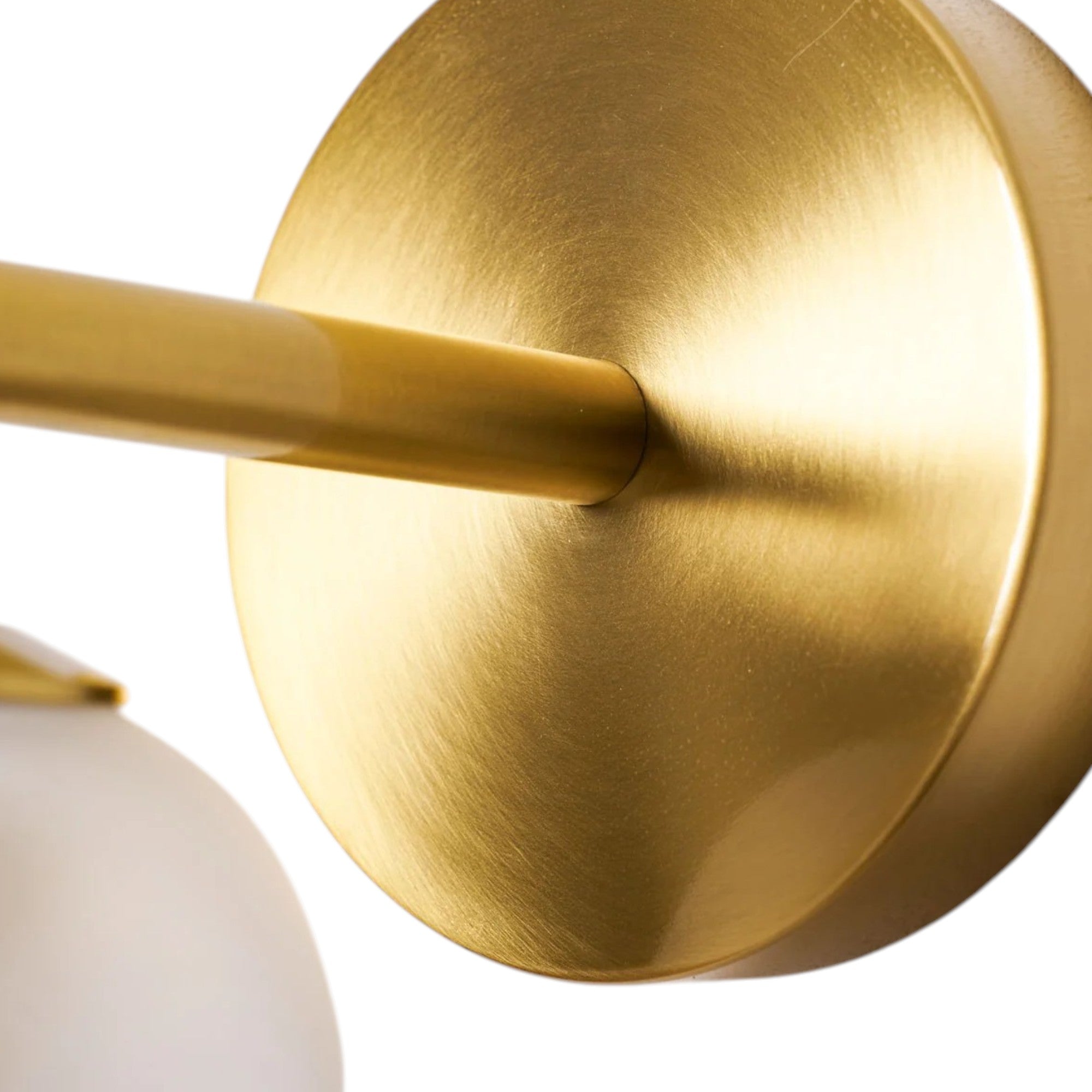 Art Glass Cylinder Wall Sconce with Light - Modern Mouthblown Glass