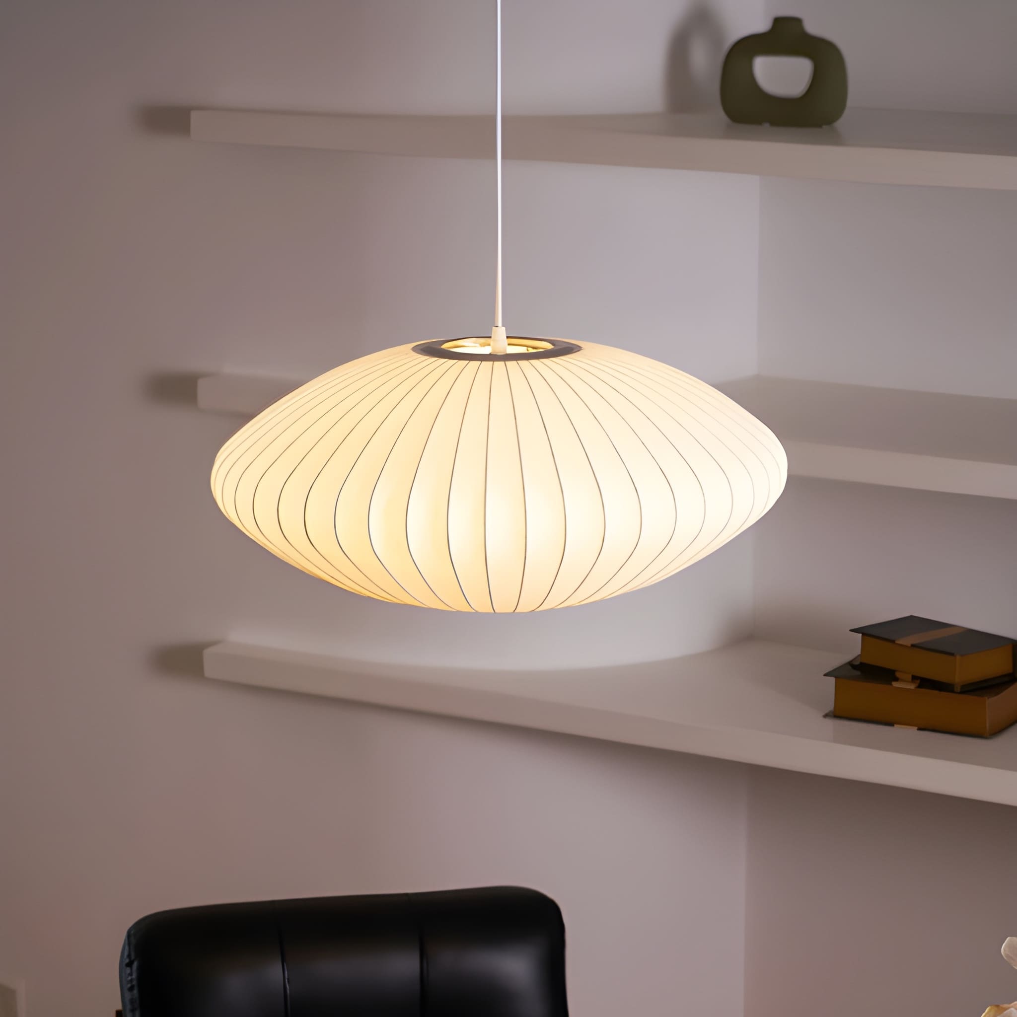 Akari Washi Paper Pendant Light - Modern LED Ceiling Lamp