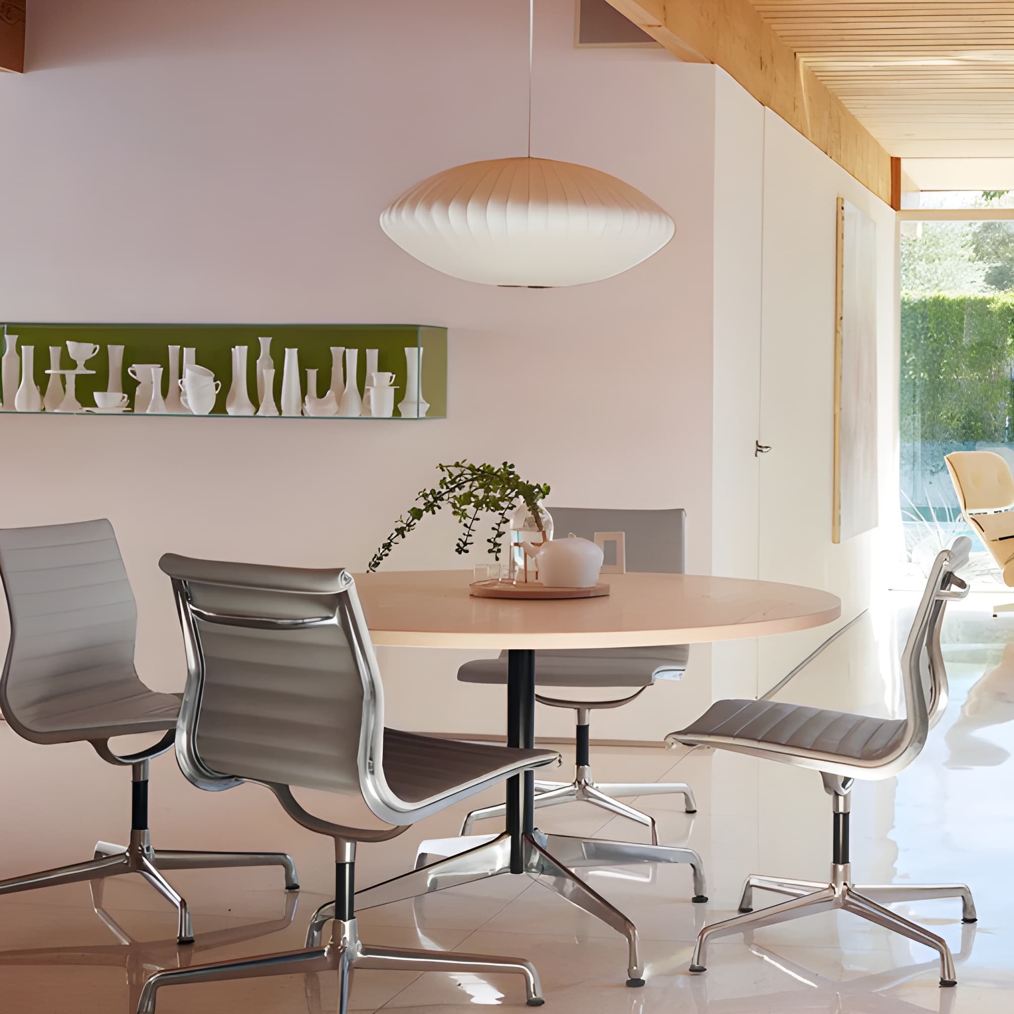 Akari Washi Paper Pendant Light - Modern LED Ceiling Lamp