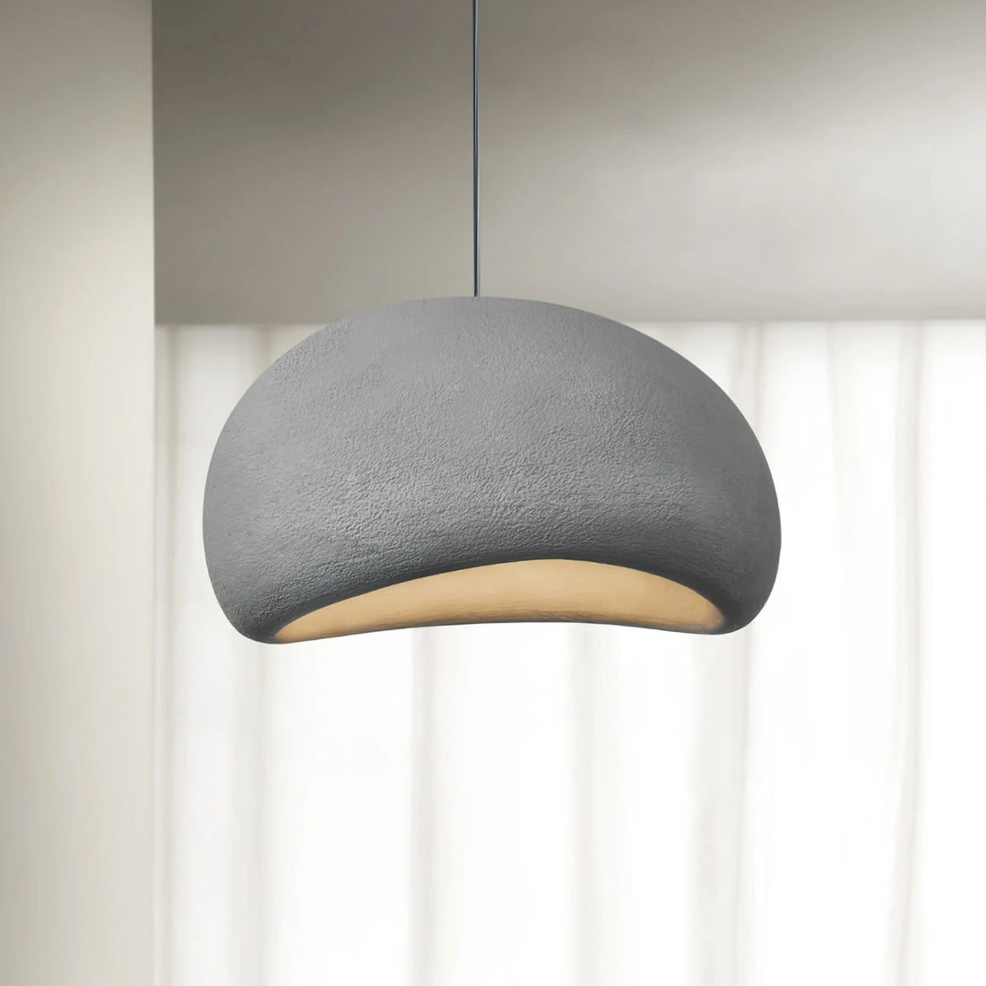 Modern Cloud Sphere Pendant Light - Sculptural Nordic Ceiling Lighting Fixture